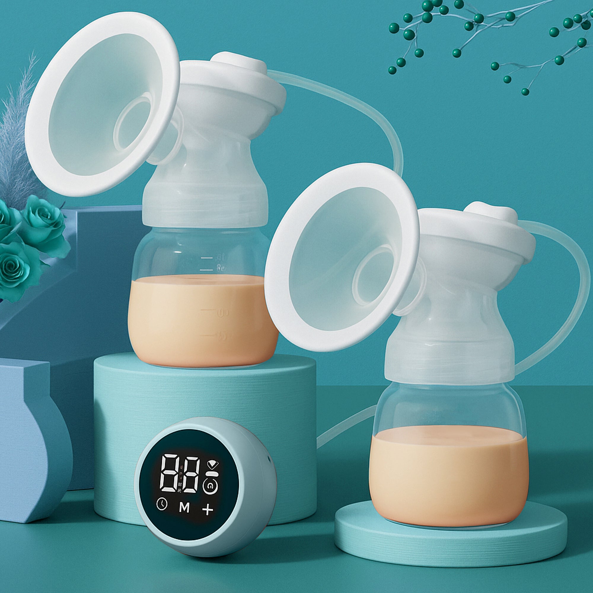 Double Electric Breast Pump Intensity Levels Dual Mode
