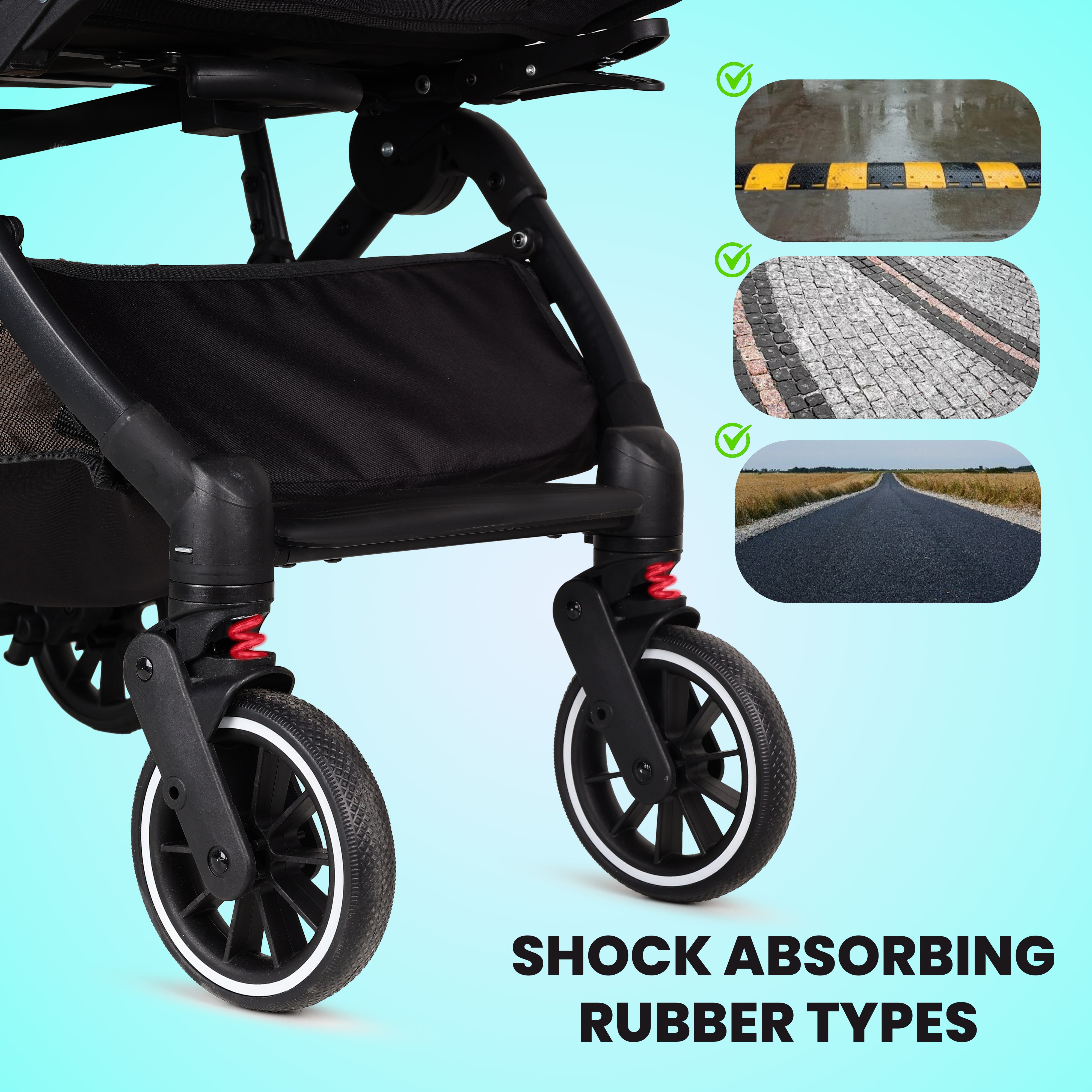 Lightweight Stroller Pushchairs Suitable For 25kg Baby Stroller (0-5